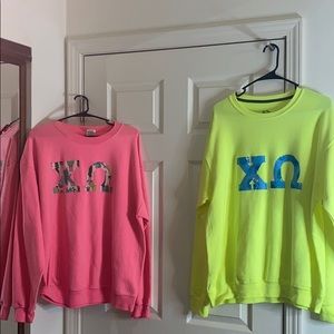 Chi Omega crew neck